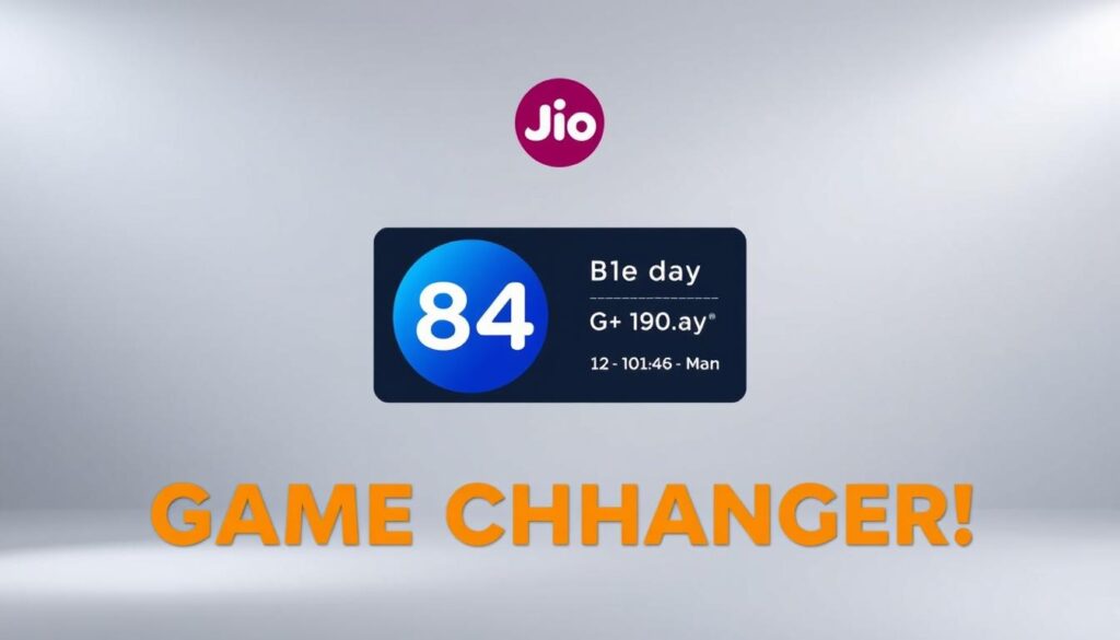 Jio's 84-day recharge plan